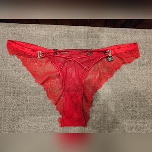 Honey Birdette Tessa Brief Red X-large